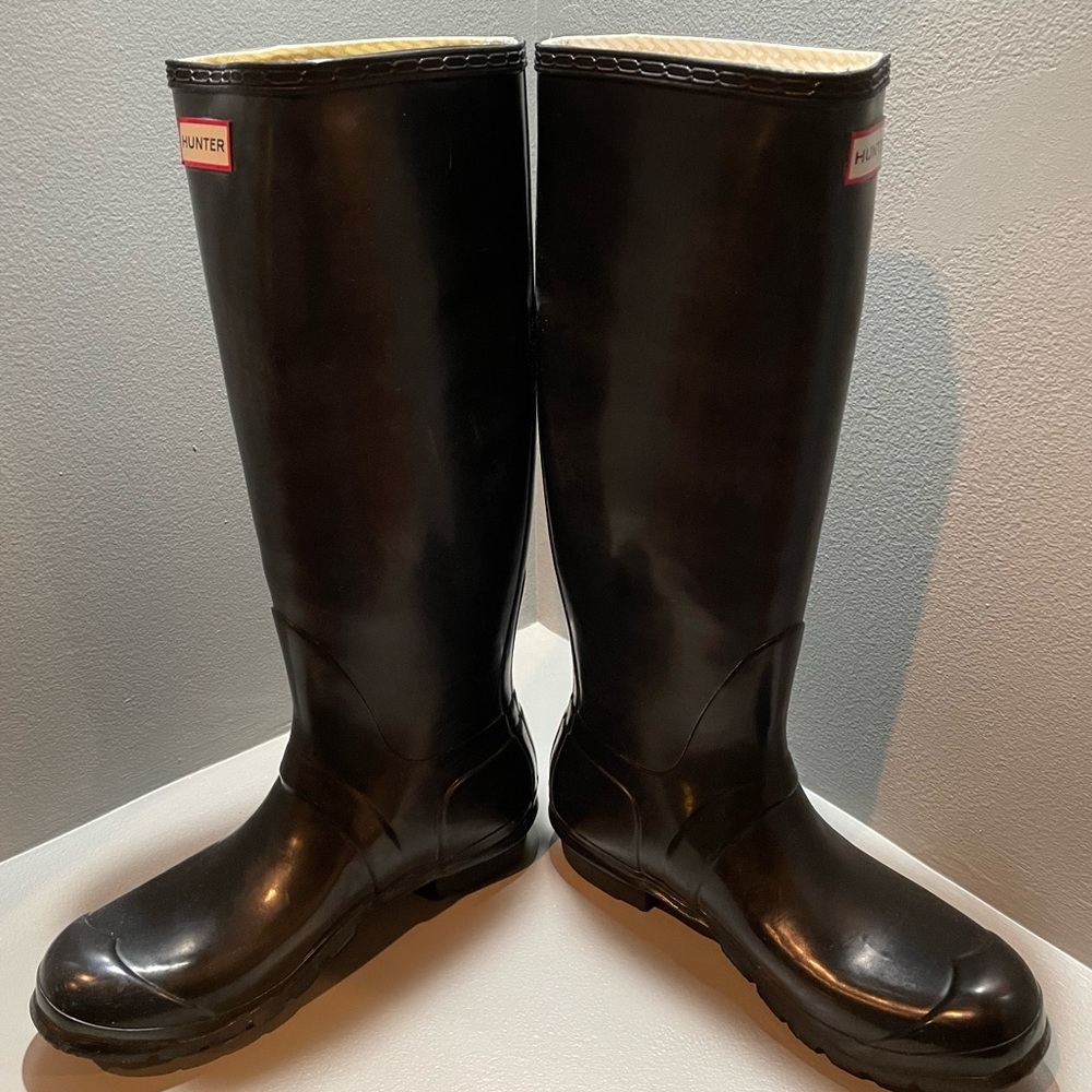 Women hunter rain boots